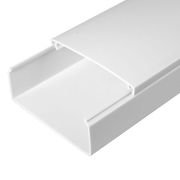 Кабель-канал 100х40 L2000 с двойн. замком бел. Промрукав PR03.0059