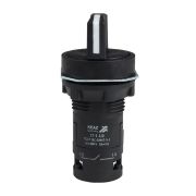 Переключатель 3 положения OptiSignal Compact D22 С7-S-320 черн. 2НО XB7ND33 КЭАЗ 362138
