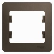 Рамка 1-м Glossa шоколад SE GSL000801