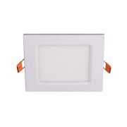Светильник светодиодный PPL-S WH 6Вт 6500К IP40 120мм ДВО встраив. ультратонкий квадрат JazzWay 5008243A