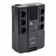 Источник бесперебойного питания SKAT-UPS 800 AI ИБП 220В 480Вт 1 АКБ 9А.ч внутр. меандр. стаб-ция напр-я. 6 выходов Бастион 452