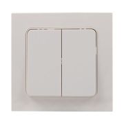 Выключатель 2-кл. Стокгольм 10А бел. PROxima EKF EXV10-023-10