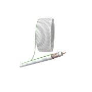 Кабель коаксиальный SAT 703 B.Cu/оплетка Cu 75проц. PVC 75Ом бел. (м) Эра Б0044612