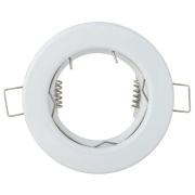 Светильник встраиваемый под лампу MR16 бел. IEK LUVB0-GU05-1-K01