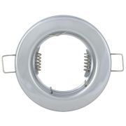 Светильник встраиваемый под лампу MR16 хром IEK LUVB0-GU05-1-K23