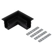 Коннектор угловой TRM-R20-СС-B для встраив. магнитн. шинопровода TRM-R20 NOVA 48В черн. Эра Б0054782