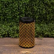 Светильник садовый ERASF22-44 «Орнамент» 19см уличный на солнечн. батареях Эра Б0053446