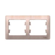 Рамка 2-пост. Glossa горизонт. сосна SE GSL001502