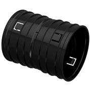 Муфта соединительная для двустенной трубы d160мм ELASTA IEK CTA12D-M160-K02-R