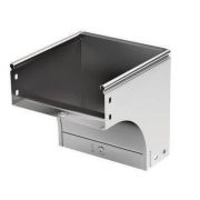 Угол для лотка вертикальный внешний 90град. 200х50 CDV 90 в компл. с крепежн. элемент. DKC 37574K